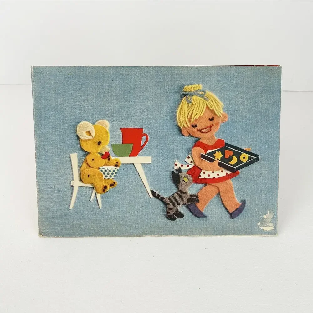 Stenders Forlag Vintage Denmark 1960s Scandinavian Children's Stationery Set